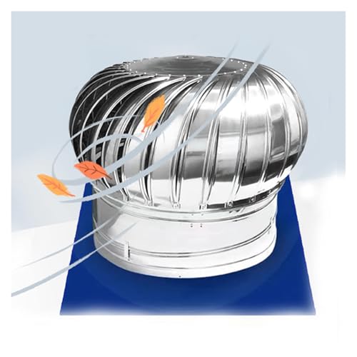 Chapeau de cheminée rond en acier inoxydable robuste de 450 mm