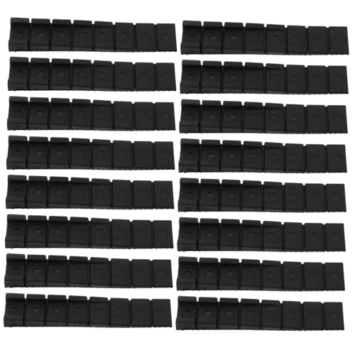 Garneck Furniture Leveler Shims Wedge 40pcs Pack Table Shims Riser for Table Legs Anti-Slip Plastic Levelers