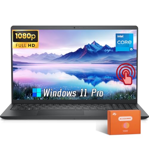 Dell Inspiron 15 �^�b�`�X�N���[���m�[�g�p�\�R���AIntel 10-Core i5-1334U�v���Z�b�T�[�A15.6�C���`FHD�A���`�O���AIPS�f�B�X�v���C�A64GB RAM�A4TB SSD�ACopilot AI�AWindows 11 P