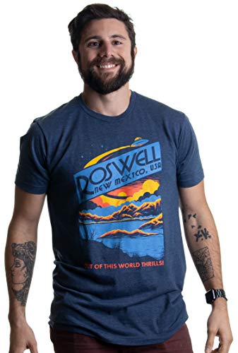 Roswell, NM Tourism | Funny Alien Extraterrestrial UFO Saucer Men Women T-Shirt2