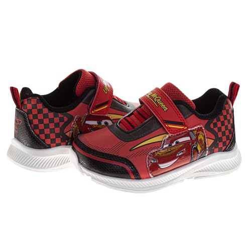 Spiderman Cars Paw Patrol Shoes for Boys Strap Casual Walking Athletic Running Shoes (Size 7-10 Toddler / 11-12 Little Kid)4