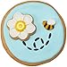 Lucks Dec-Ons Decorations Molded Sugar/Cup-Cake Topper, Bumble Bees Assortment, 1 Inch, 176 Count