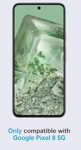 Image of MACLEN Original Premium Hd Curved Edges Tempered Glass For Google Pixel 8 5G (6.2 Inch) With Edge To Edge Coverage And Easy Installation Kit