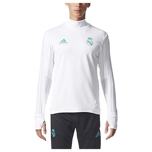 adidas TRG Sudadera Real Madrid, Hombre, Blanco (gricla), XS