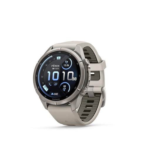 Garmin Fenix 9 Pro inReach, 43 mm, GPS-Multisport-Smartwatch, Titan