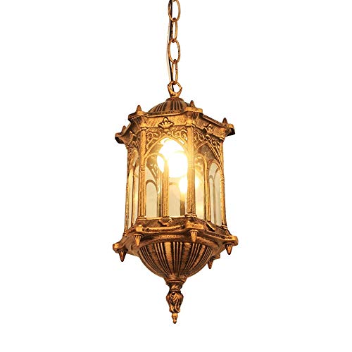Plafonnier extérieur étanche E27 avec hauteur réglable style industriel pour jardin et cour