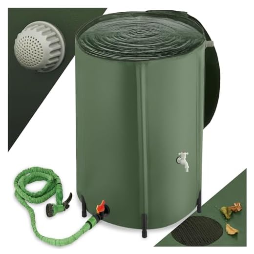 tectake 403509 Regnvattentank - Volym 380 L