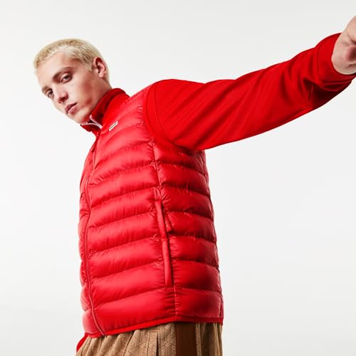 Image of Lacoste Men's Water-Repellent Puffed Vest