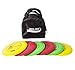 WENJIAN Disc Golf Set with 6 Discs-2 PCS Driver, 2 PCS Mid Range, 2 PCS Putter, Include Starter Disc Golf Carry Bag