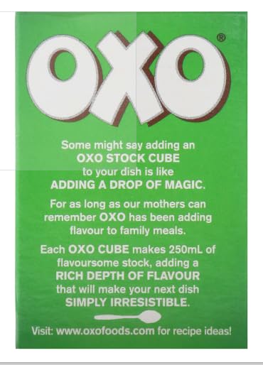 Amazon.com : Oxo Vegetable 12 Cubes 71g x 6 Pack : Grocery