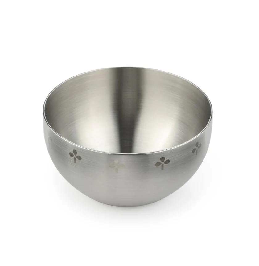 Image of ARTTDINOX Zenith Steel Katori Set of 6 | Modern Design | Multipurpose Stainless Steel Serving Bowl | By Jindal Lifestyle