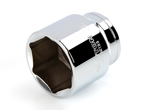 Image of TEKTON 1 /2 Inch Drive x 33 mm Shallow 6-Point Socket | SHD22133