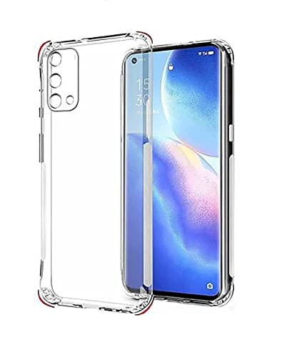Image of COVERBLACK Rubber Back Cover for Oppo CPH2223 / Oppo F19s - Transparent
