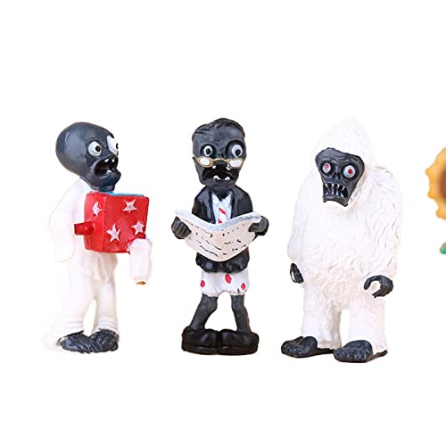 8 Pcs Plants Pvz Toys Set Zombies Figurines Series Pvz Plush Pvc Toys New, Great Gifts For Kids And Fans, Birthday And Party #TOP3