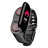 Incluye auriculares y funciones de reloj para una fácil portabilidad, ya no necesita llevar auriculares separados. Adecuado para el seguimiento diario de la actividad, hablar o escuchar música en el trabajo o en el trabajo.
