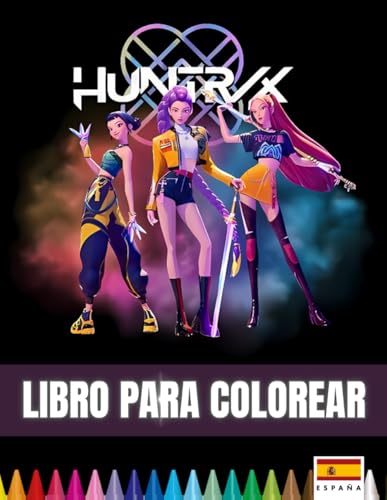 Libro para colorear Heroínas K-P-0-P