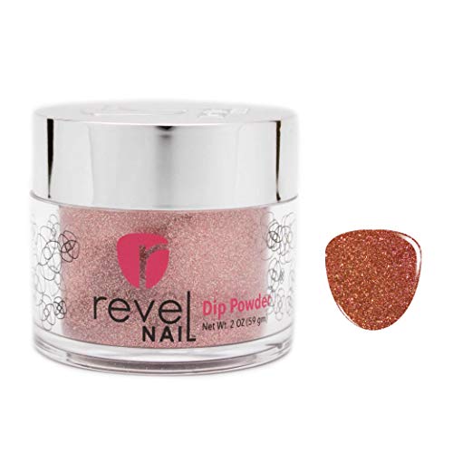 Revel Nail Dip Powder Glitter Colors Victoria 2 Ounces