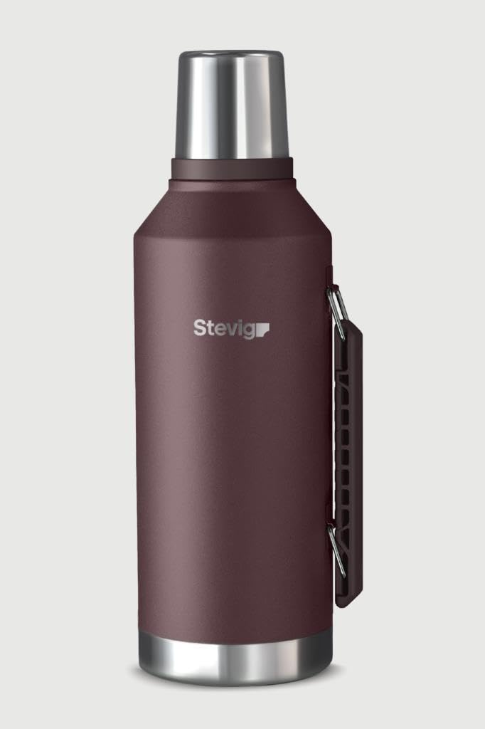 1 Camper Klasik Kulplu Sızdırmaz Çelik Termos 2.2 LT Dark Plum ST-262