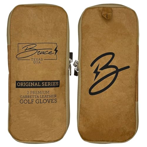 Bruce Bolt Golf Gloves 2-Pack | Left & Right Hand Options