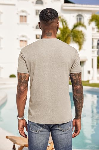 T-shirt Henley homme décontracté COOFANDY le lot de 3 hauts parfaits pour vos weekends