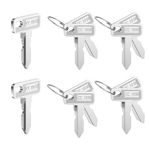 Panglong Club Car Golf Cart Keys 10PCS Club Car Key Fits 1984-UP Club Car Model Club Car DS Precedent Tempo OEM 1012505
