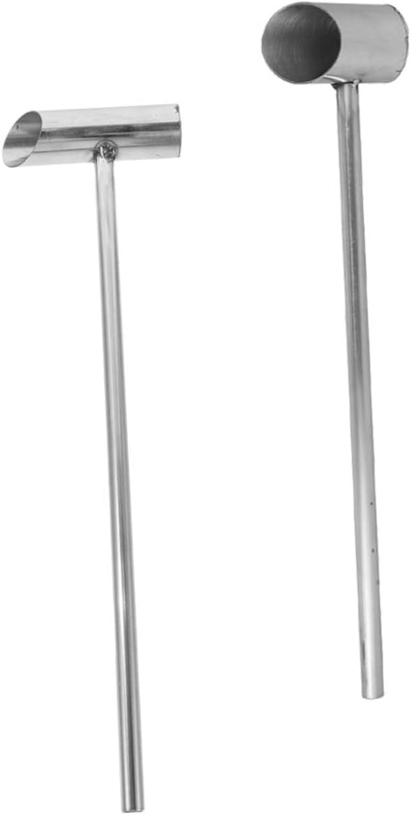 2pcs Marshmallow Sugar Scooper for Use Candy Spoon for Flossugar for Making Marshmallows and Desserts