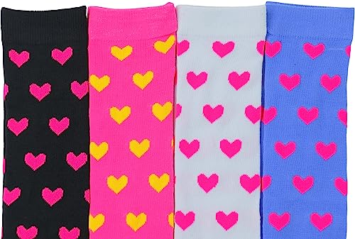 Image of ToBeInStyle Women's Colorful Patterned Design Knee High Socks
