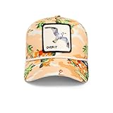 Visière de 6,3 cm avec autocollant holographique en dessous, assurant l'authenticité.