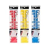 A-ITEM クリアファイル収納ツール (2P×3個セット) モノづくりのまち「東大阪」で生まれたアイデア A4クリアファイルを30穴リングファイルに収納 取り外し簡単 インデックスクリップ&ファイルジョイント クリアファイルホルダー (赤黄青)