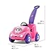 Step2 Push Around Buggy Kids Push Car, Ride On Toy, Stroller Substitute, Includes Seat Belt & Horn, Made of Durable Plastic, Max Weight 50 lbs., For Toddlers 1.5-4 Years Old, Pink