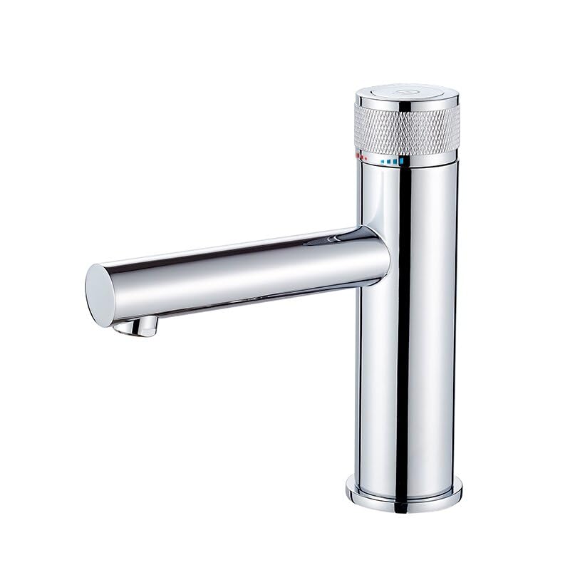 Grifos de botón de encendido para lavabo moderno con agua fría y caliente L1076B