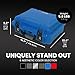 NANUK 920 Pro Photo Kit – Waterproof Travel Camera Hard Case with Padded Dividers & Lid Organizer, 16.7” x 13.4” x 6.8”, Dustproof & Impact-Resistant, Airline Carry-On Approved – Blue