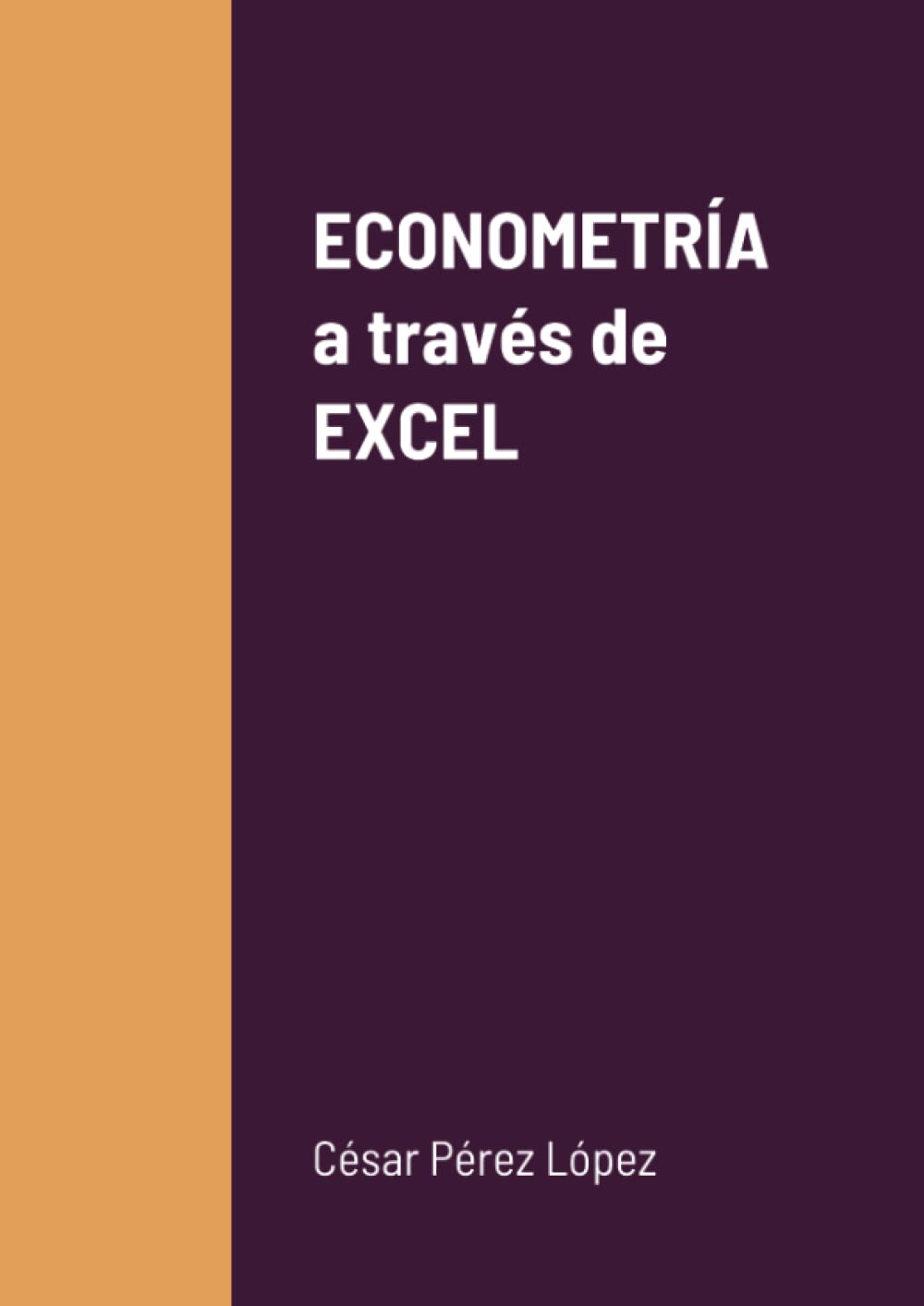 ECONOMETRÍA a través de EXCEL