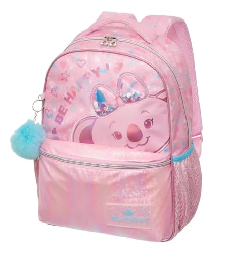Mochila De Costas Infantil Lilica Ripilica Charming Pacific Rosa