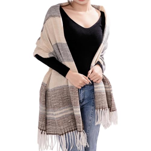 PREFER TO LIFE Scarf for Women, Warm Long Blanket Scarves Large Soft Thick Shawls and Wraps