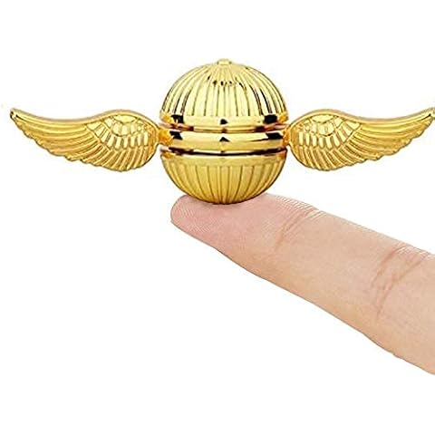 Magie Golden Handkreisel Hand Fidget Spinner Spielzeug Hochleistungs Kugellager Anti Stress Kinder Zappeln Finger Spinner Legierung Kleines Infinity Cube Fokus Gyro Stressabbau Anti Angst Geschenk Cover