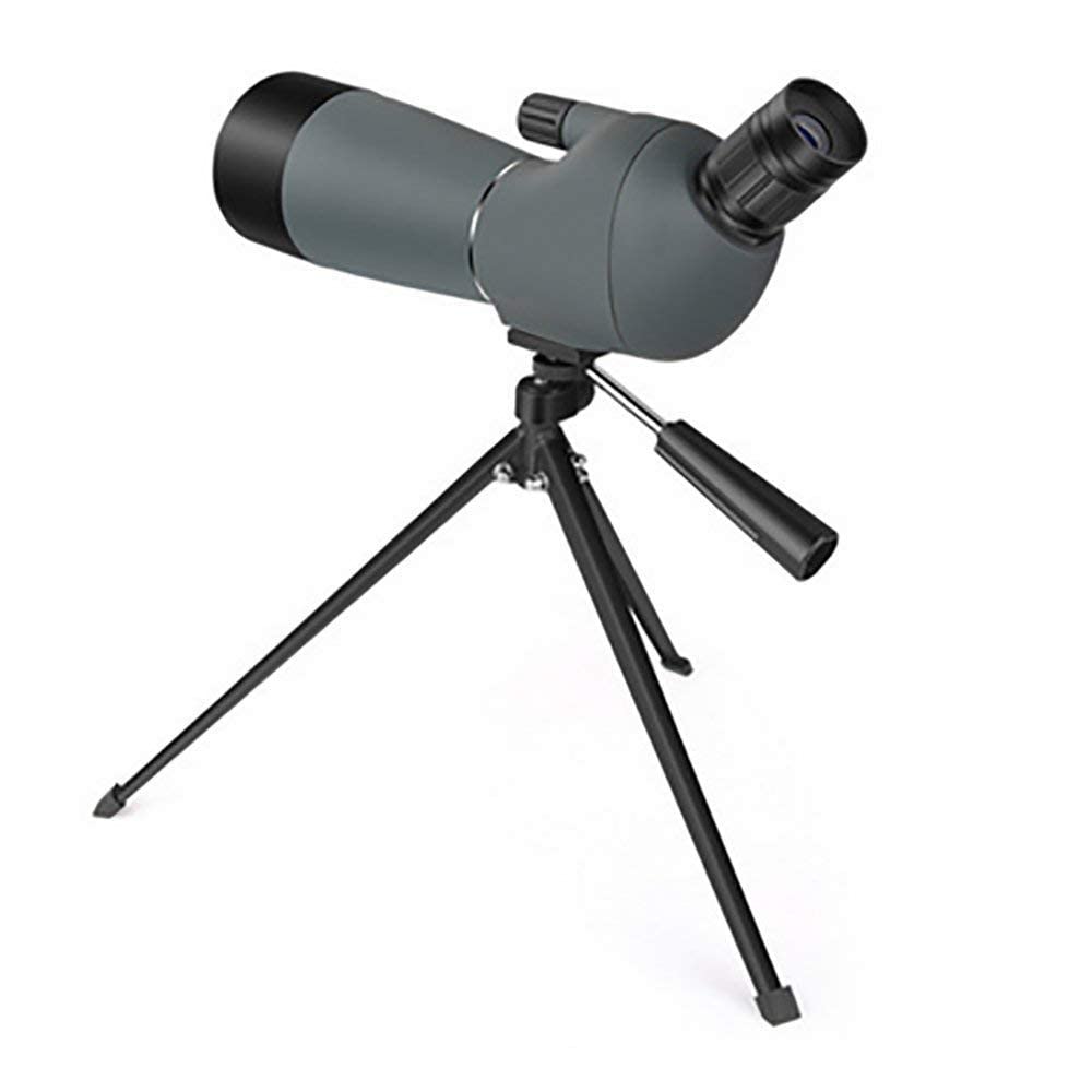 Teleskop - Monokular o dużej mocy 20-60x60 Zoom Zoom Outdoor Przenośny ręczny monokular HD Okular kątowy 45 stopni ze statywem do uprawiania sportów na świeżym powietrzu, wodoodporny
