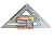 SWANSON 7 IN. SPEED SQUARE AND BIG 12 SPEED SQUARE (WITHOUT LAYOUT BAR) KIT. Includes Blue Book
