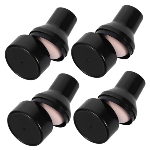 WRITWAA Cute Mushroom Design Makeup Puff Sponges 4pcs Face Powder Brush for Women Girls