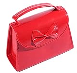  SugarShock 50er Jahre pin up Schleifen rockabilly oldschool BOW Tasche Handtasche