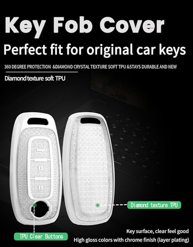 Télécommande boîtier de clé Nissan en silicone finition argent - 3
