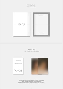 Bts JIMIN - Face 1st Solo Album Weverse Album Ver. [NO P.O.B Ver.]