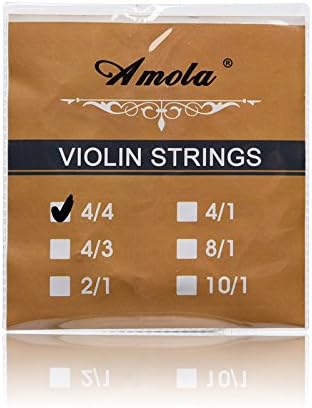 3 Packs Full Set Replacement Stainless Steel 4/4 Size Violin Strings E A D G