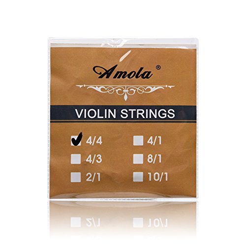 Jiaoguo 4334277429 3 Packs Full Set Replacement Stainless Steel 4/4 Size Violin Strings E A D G thumb #3