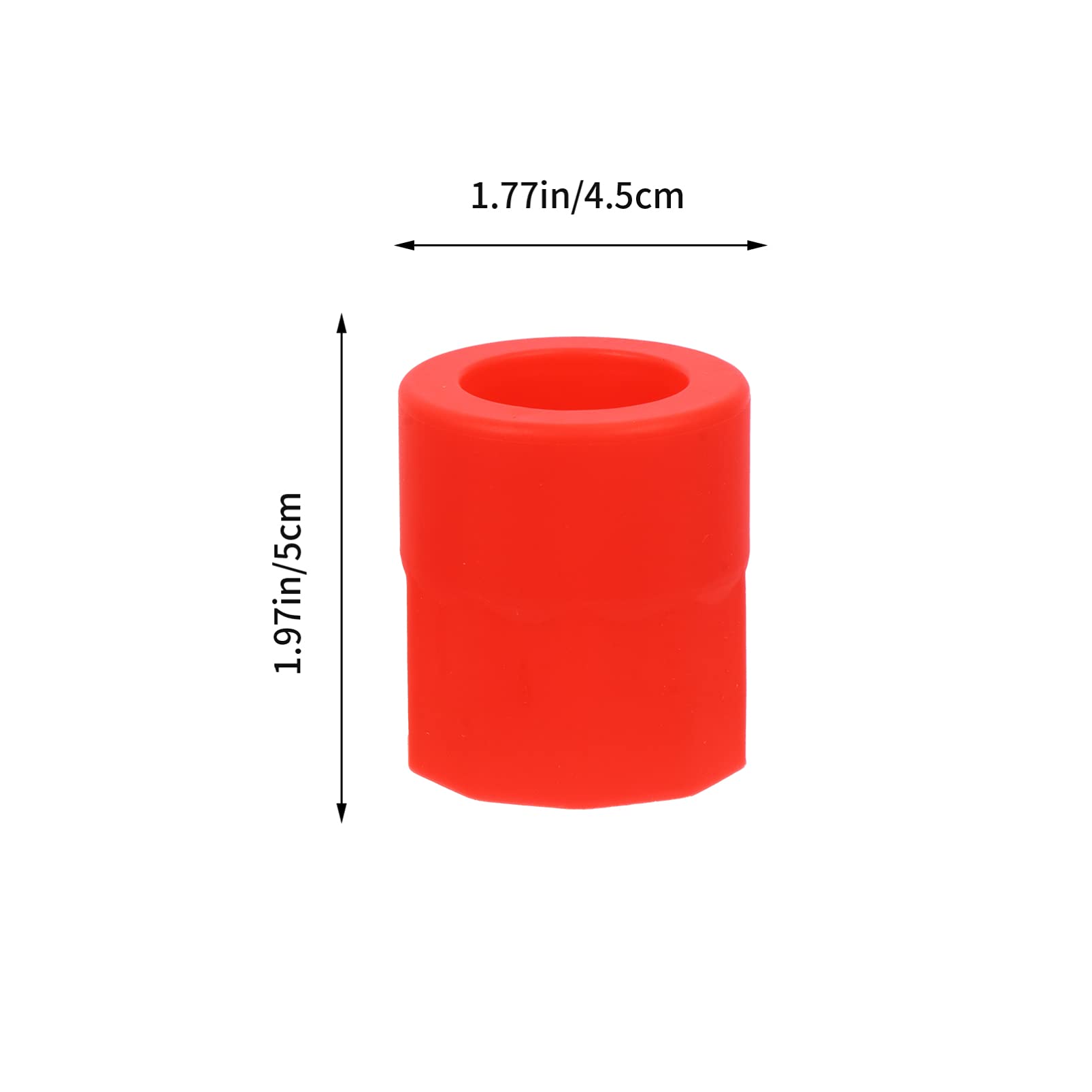 Silikonform für Schnapsgläser 10 Stück, Rot, Einfach Lösbar