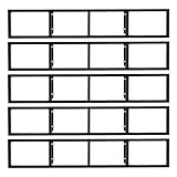 BuYouZaiLaa 5Pcs Wall Mount Media Storage Rack 34 Inch CD DVD Organizer Metal Shelf Cube Storage Media Shelf and Video Game Organizer Black