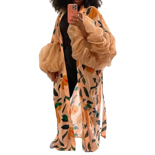 Summer Kimono for Women Lightweight Satin Open Front Long Cardigan Swimsuit Cover Ups Silk Robe2