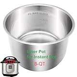 Inner pot 8QT for Instant pot 8 Quarts