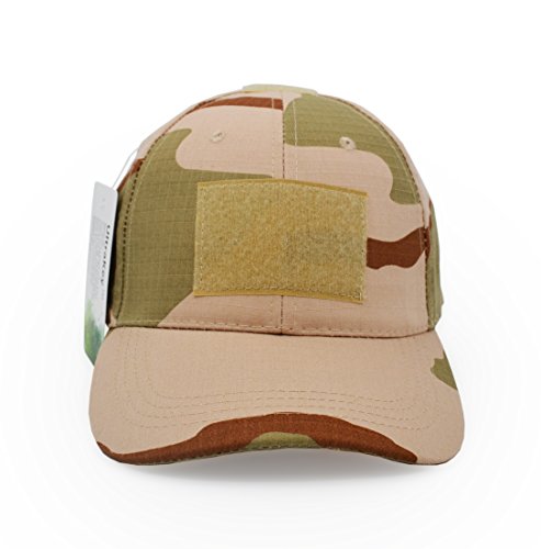 Image of UltraKey Military Tactical Operator Cap, Outdoor Army Hat Hunting Camouflage Baseball Cap