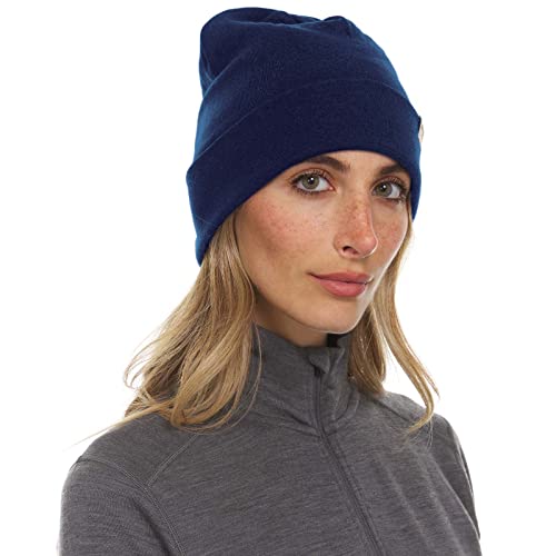 Image of 100% Merino Wool Cuff Beanie - Warm Winter Hat - Novelty Beanie - Toque